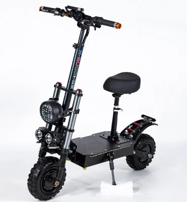 Scooter elétrico dobrável para deslocamento rápido e longa distância 11 polegadas
