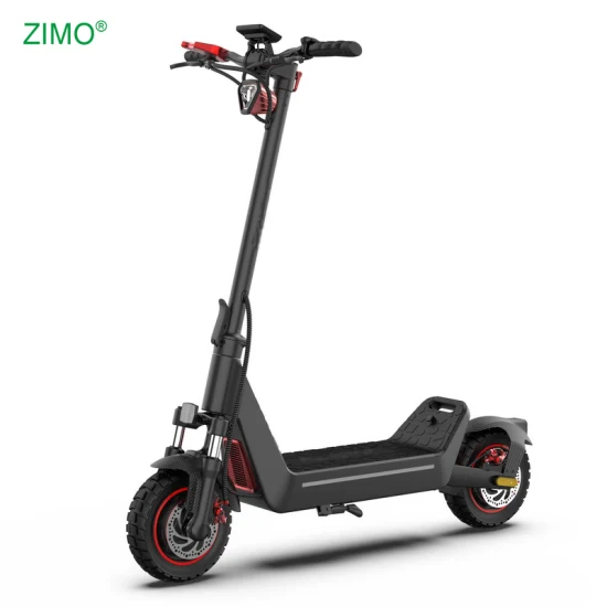 2023 Nova scooter elétrica dobrável de duas rodas fora da estrada com motor duplo