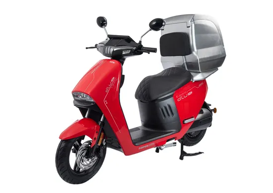 Scooter elétrico Ridder para entrega de comida com bateria dupla removível
